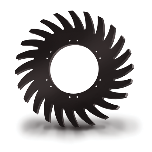 28" x 12" Replacement Gathering Wheel