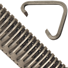12" #4-1/2-3 Point Clipper® Wire Hooks — Rectangular High Tensile