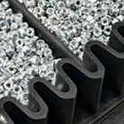 Sidewall belt with cleat moving wingnuts