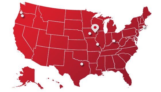 Map of Apache locations