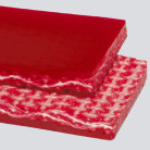 #4176 Interwoven 200# Polyester Red Urethane Cover x Brushed