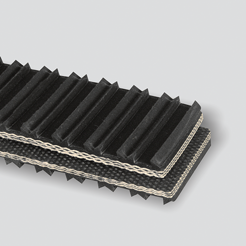 3-Ply 105# Cotton/Polyester Black SBR V-top x Friction