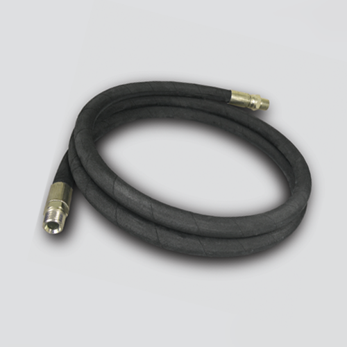 1/2" x 12" Hydraulic Hose Assembly — Male x Male Swivel (Unpackaged)