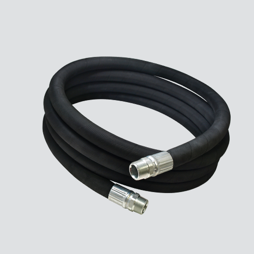 1" x 14' Hardwall Curb Pump Fuel Transfer Hose Assembly (Unpackaged)