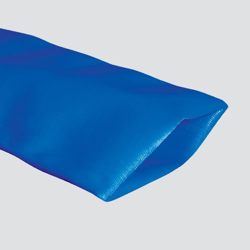1-1/2" Blue Standard-Duty PVC Layflat Discharge Hose — Bulk/Uncoupled
