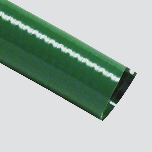 1" x 20' Green PVC Suction Hose Assembly — Aluminum Cam Lock