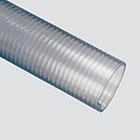 2" Clear PVC Food Hose — Bulk/Uncoupled