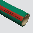 1" Green UHMW Crush Resistant Chemical Hose — Bulk/Uncoupled