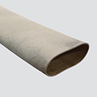 10" Non-Reinforced Gum Rubber Discharge Boot