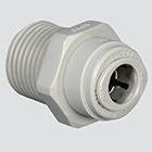1/2" Tube x 1/2" Male Pipe Thread Connector Push-In Fitting