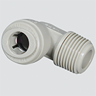 1/2" Tube x 3/8" Male Pipe Thread 90° Elbow Push-In Fitting