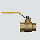 1-1/4" Full Port Brass Ball Valve