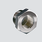 1" Male Pipe Thread x 3/4" Female Pipe Thread Hex Reducer Bushing Fuel Nozzle Adapter