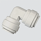 1/2" x 1/2" 90° Elbow Union Push-In Fitting