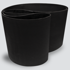 11" x 103.5" 2-Ply Impression Top Endless Baler Belt