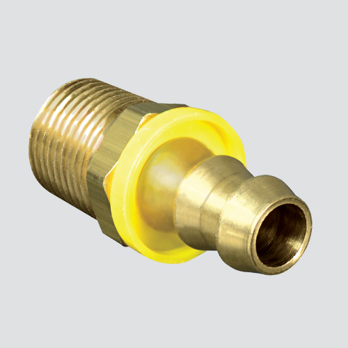 1/2" Male Pipe Thread x 3/8" Hose Barb Push-On Air Hose Fitting