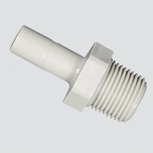 1/2" Stem x 1/2" Male Pipe Thread Push-On Adapter
