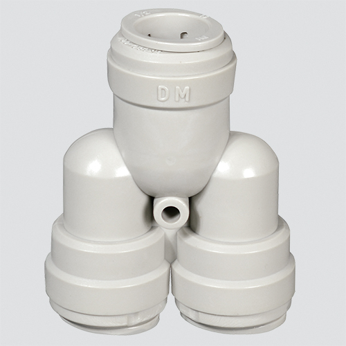 1/2" x 1/2" 90° Elbow Union Push-In Fitting
