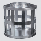 1-1/2" Square Hole Suction Strainers — Plated Steel