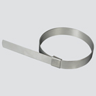 1-3/8" Center Punch Preformed Clamp — Stainless Steel
