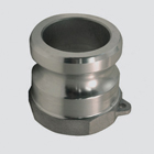 1-1/2" Part A Male Cam & Groove Adapter — Aluminum