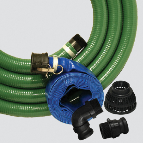 2" Water Transfer Pump Kit — Poly Fittings & Adapters