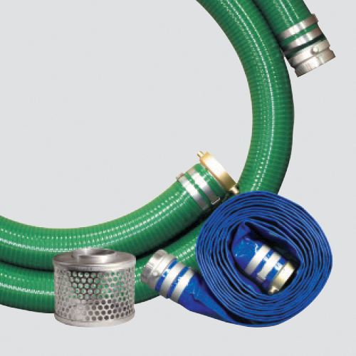 3" Water Transfer Pump Kit — Aluminum Fittings & Steel Strainer
