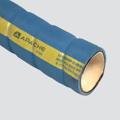 Apache site 1" Blue UHMW Chemical Hose — Bulk/Uncoupled