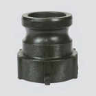 1-1/2" Part A Male Cam & Groove Adapter — Polypropylene