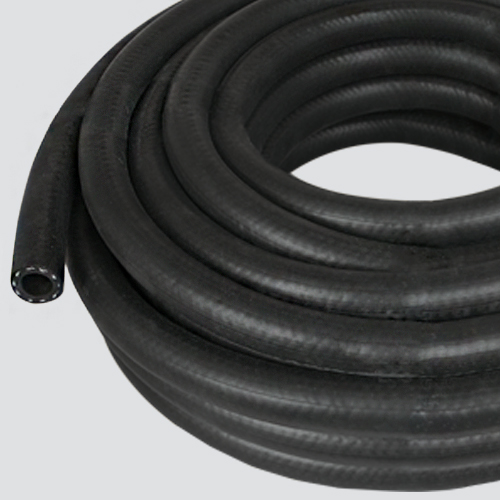 1-1/2" x 10' Black 200 PSI Multipurpose (AG 200) Air & Water Hose — Coiled