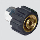 1/4" Female Pipe Thread x Female Metric Pressure Washer Adapter