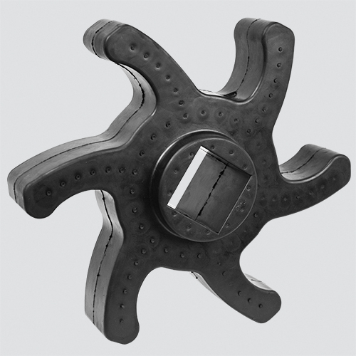 60 mm 6 Finger Solid Rubber Recycling Star