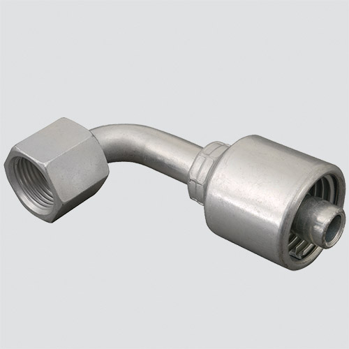 57215 - Female JIC 37° SAE 45° Dual Flare Swivel - Straight