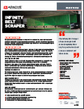 Infinity Belt Scraper Product Profile Flyer