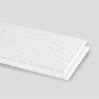 2-Ply 100# Cotton/Polyester White PVC Cotton Top x Bare Antistatic