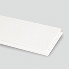 2-Ply 100# Polyester Monofilament White PVC Bare x Bare