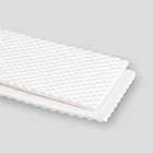 2-Ply 100# Polyester White RMV Pebbletop Cover x Friction