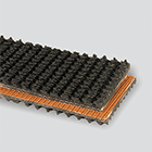 #4301 2-Ply 150# Polyester Black SBR Roughtop x Bare