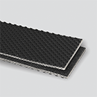 2-Ply 100# Spun Polyester Black RMV Pebbletop x Friction