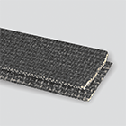 Interwoven 120# Polyester Black PVC Friction x Brushed