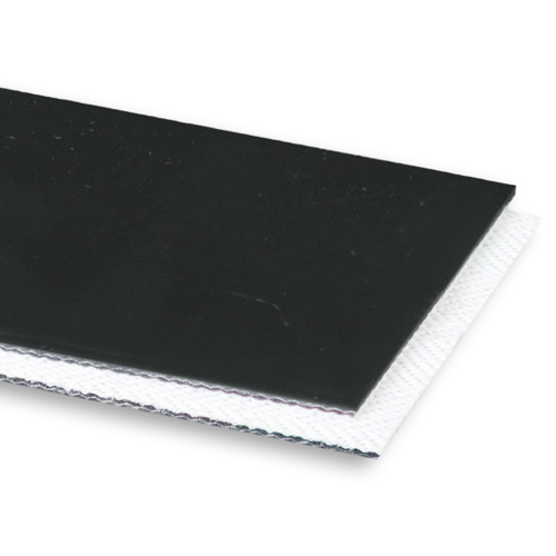2-Ply 90# Polyester Black PVC Matte Cover x Bare Whisper Weave Antistatic/Fire Retardant